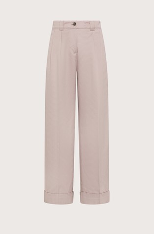 Relaxed fit hlače od mješavine liocela