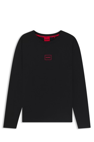 Relaxed fit logo majica dugih rukava