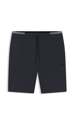 Kratke hlače od mješavine pamuka s prugastim detaljima