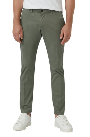 Regular fit chino hlače od rastezljivog pamuka