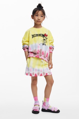Kratka suknja s tye-die uzorkom