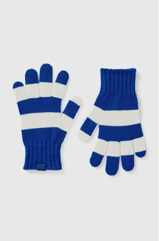 Pletene rukavice s prugastim uzorkom
