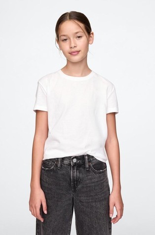 Relaxed majica kratkih rukava za djevojčice