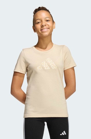 Junior Girls Animal Print Graphic T-Shirt