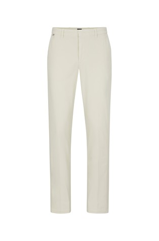 Slim fit chinos in a stretch-cotton blend