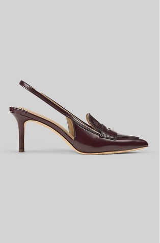 Khloe kožne loafer salonke