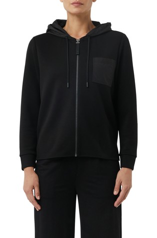 Pulover od mješavine viskoze s kapuljačom