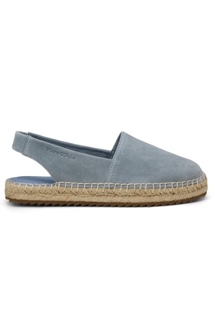 Slingback espadrilles in suede