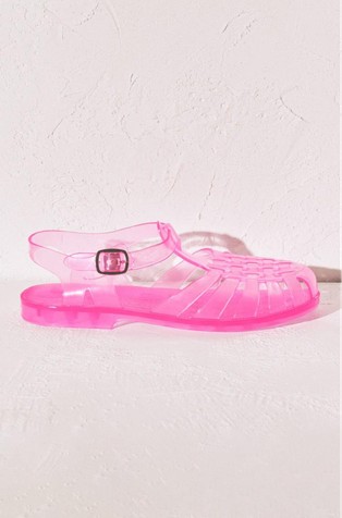 Jelly fisherman sandals