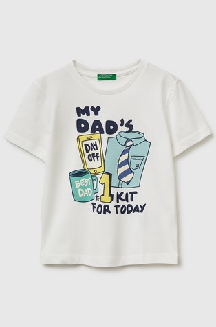 Short sleeved T-shirt with print