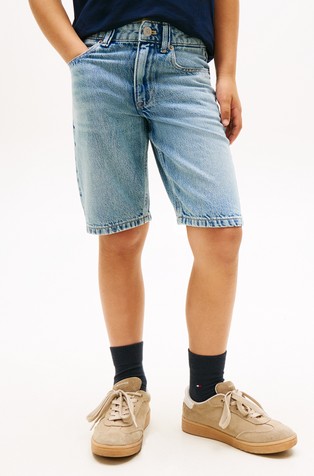 Faded Regular Denim Shorts