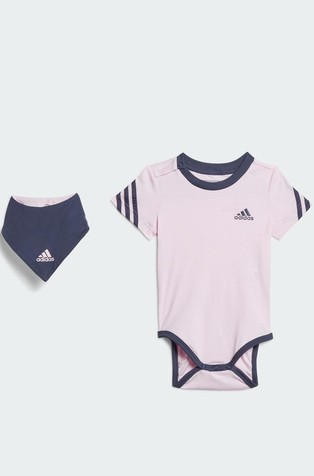 3-Stripes komplet - bodi i podbradnik