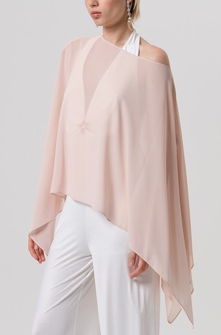 Širok ogrtač od žoržeta