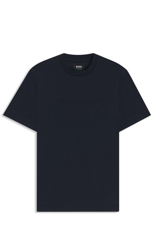 BOSS x Aston Martin majica kratkih rukava od merceriziranog pamuka