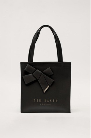 Manja tote torbica s mašnom i logotipom