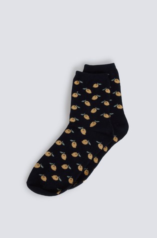 Čarape s uzorkom limuna