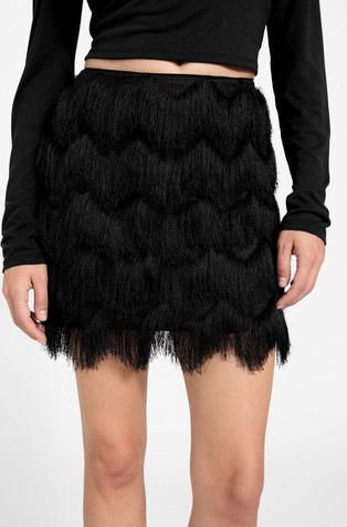 Mini suknja s resama