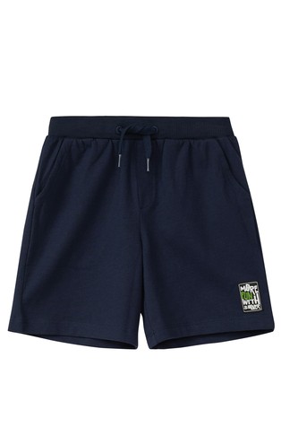 Relaxed fit jersey bermuda shorts