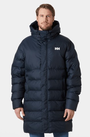 Oslo prošivena duga jakna s kapuljačom