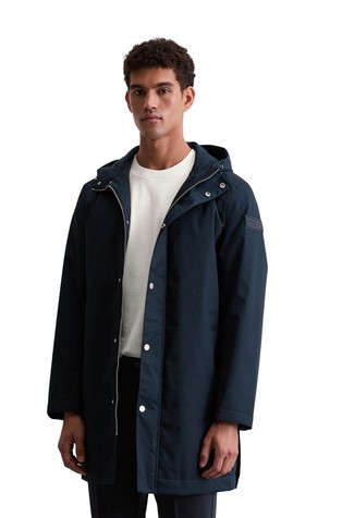 Kraći vodoodbojni kaput s kapuljačom