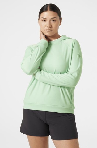 Inshore pulover od brzosušeće tkanine s kapuljačom