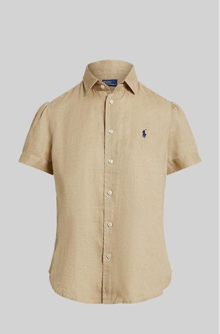 Linen Short-sleeve Shirt