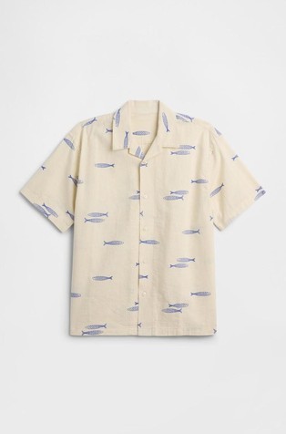 Kids Patterned Vacay Shirt