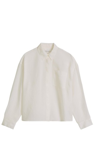 Relaxed fit košulja od ramije