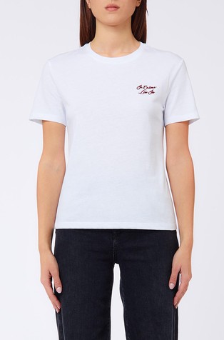 Emboridered logo T-shirt