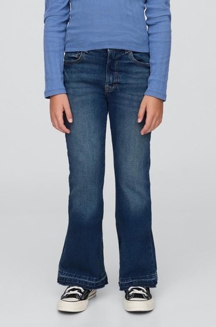 Jeans hlače sa zvonastim nogavicama za djevojčice