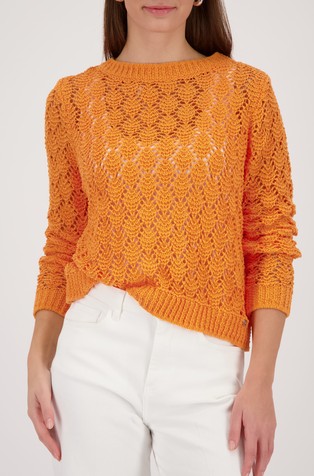Ajour knit jumper