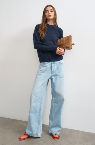TSFRANKIE knitted pocket jumper