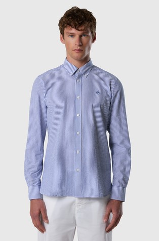 Prugasta pamučna košulja