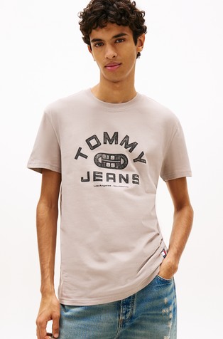 Graphic Crew Neck Jersey T-Shirt