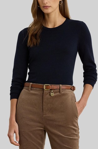 Pleten pulover od mješavine pamuka