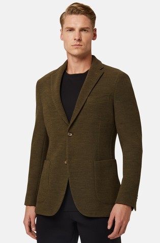 Sako od teksturirane vunene tkanine