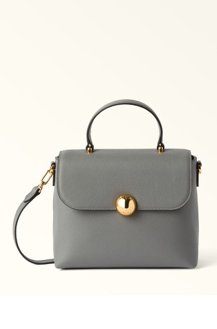 Small Top Handle Leather Bag