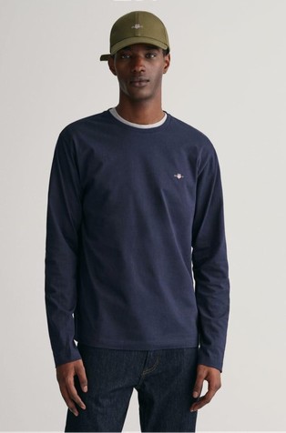 Shield pamučna majica dugih rukava