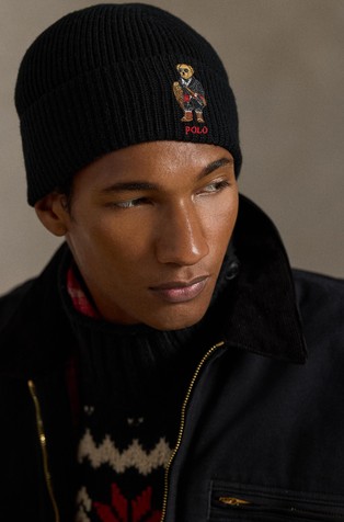 Polo Bear rebrasto pletena kapa