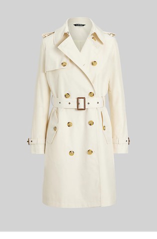 Baloner od mješavine pamuka s dvorednim kopčanjem