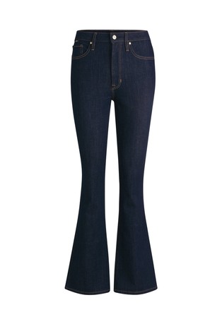 Flared fit jeans hlače od rastezljivog denima