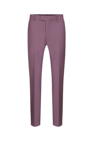 Slim fit hlače od rastezljive mješavine vune