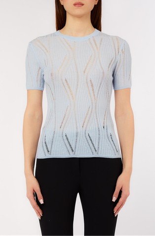 Vunena pletena majica