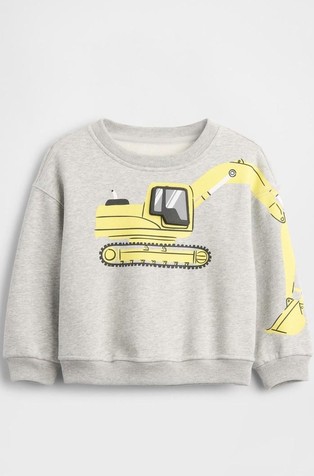 VintageSoft pulover s otiskom za djecu dječake