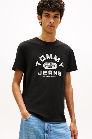 Graphic Crew Neck Jersey T-Shirt