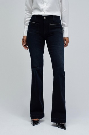 Destiny Push Up zvonaste jeans hlače