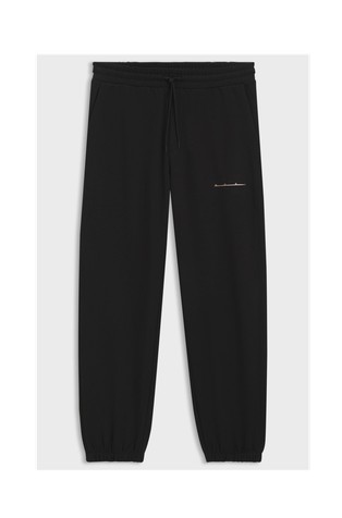 Relaxed fit pamučni donji dio trenirke