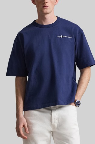 Relaxed Fit Logo Jersey T-Shirt