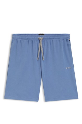 Pamučne kratke hlače s vezicom i izvezenim logotipom