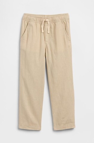 Hlače od mješavine lana za djecu dječake